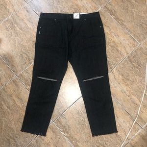 ***NWOT*** Fairplay Black Denim Jeans Size 40
